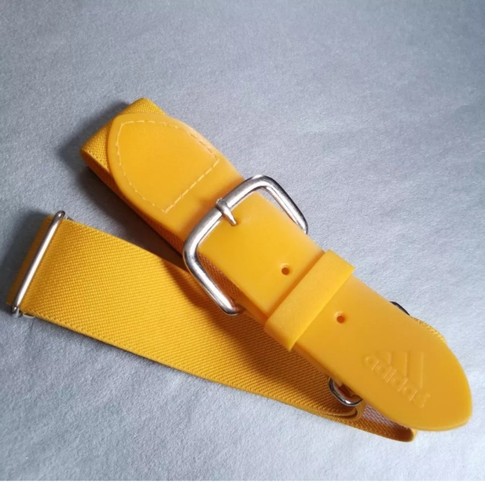 NWOT Adidas || Youth Belt Baseball Yellow - Picture 3 of 14